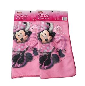 Disney Junior 2pc. Set Minnie Mouse‎ Kitchen Towel